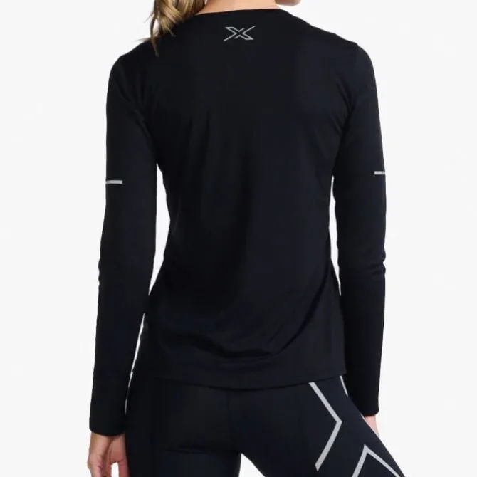 2XU T-paidat Ja Pitkähihaiset^Aero Long Sleeve Tee Musta