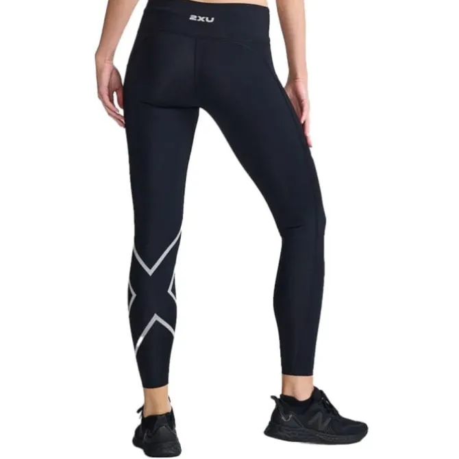 2XU Pitkät Trikoot Ja Housut^Aero Mid-Rise Compression Tight Valkoinen