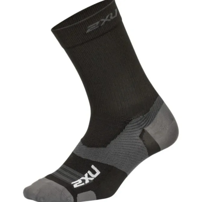 2XU Sukat | Juoksusukat^Vectr Light Cushion Crew Socks Musta